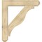 Ekena Millwork Funston Craftsman Rough Sawn Bracket w/ Offset Brace, Douglas Fir, 8"W x 40"D x 44"H BKT0806X40X44FST04RDF - alternate 2